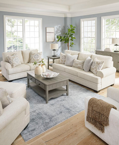 Rilynn Linen Sofa and Loveseat Set