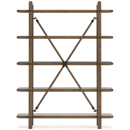 Roanhowe Brown 71" Bookcase