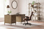 Roanhowe Brown Home Office Desk