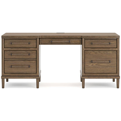 Roanhowe Brown Home Office Desk