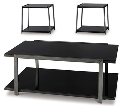 Rollynx Black Coffee and End Tables