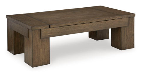 Rosswain Brown Lift-Top Coffee Table