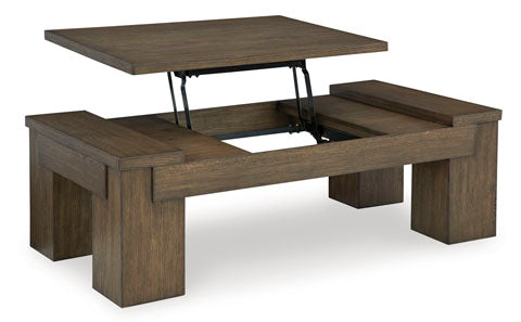 Rosswain Brown Lift-Top Coffee Table