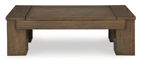 Rosswain Brown Lift-Top Coffee Table