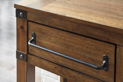 Roybeck Light Brown Accent Cabinet