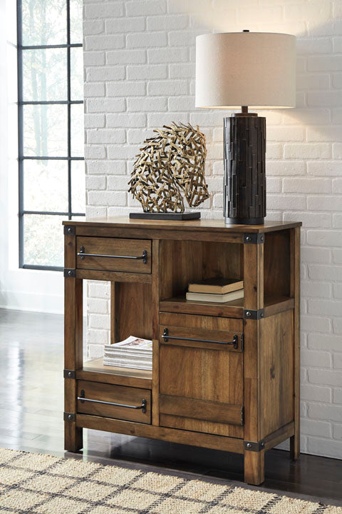 Roybeck Light Brown Accent Cabinet