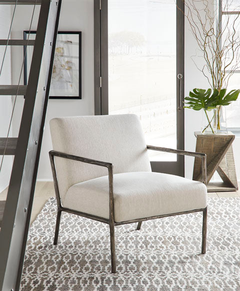 Ryandale Linen Accent Chair