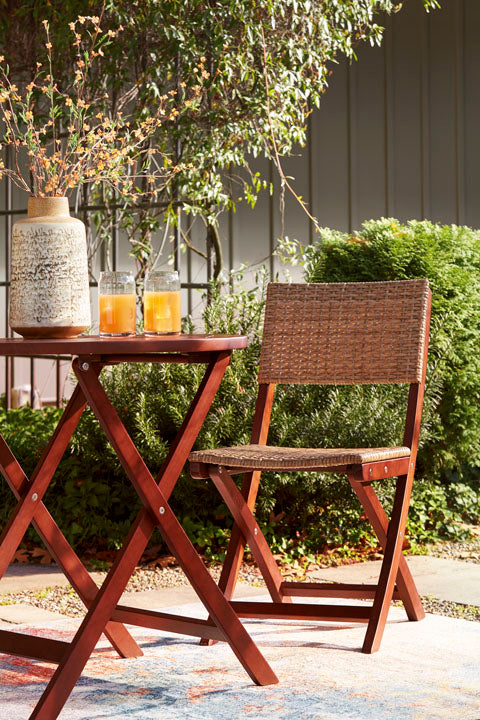 Safari Peak Brown Outdoor Table and Chairs