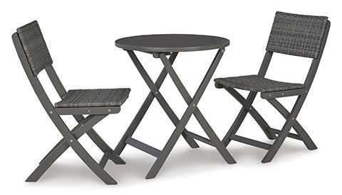 Safari Peak Gray Outdoor Table and Chairs