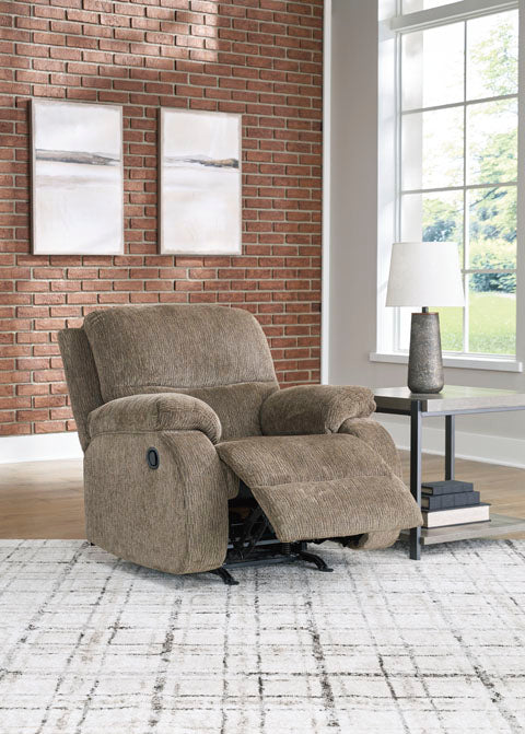 Scranto Oak Rocker Recliner