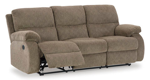 Scranto Oak Reclining Sofa