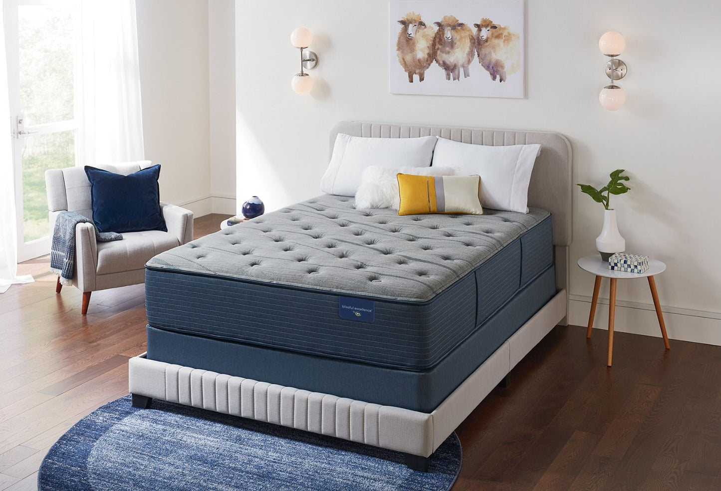 Serta Luna Vista Plush Queen Mattress