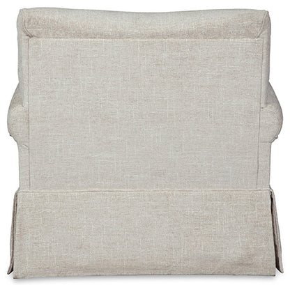 Searcy Quartz Swivel Glider Accent Chair