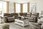 Segburg Driftwood 4-Piece Power Reclining Sectional