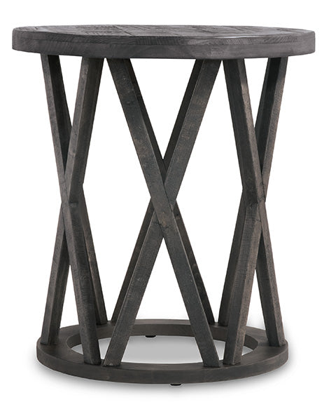 Sharzane Grayish Brown End Table