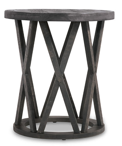 Sharzane Grayish Brown End Table