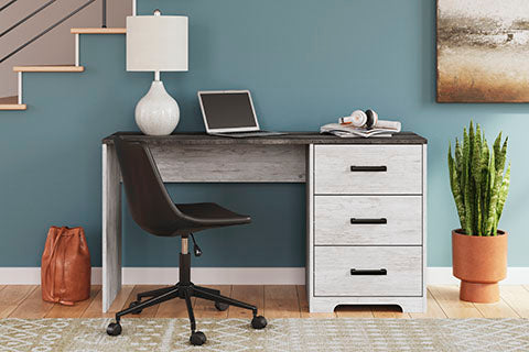 Shawburn White Home Office Desk