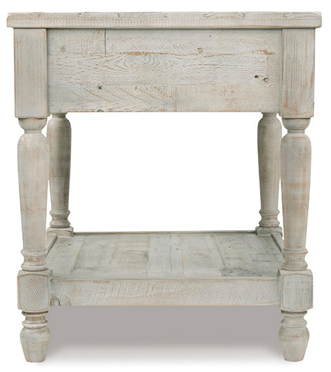 Shawnalore Whitewashed End Table