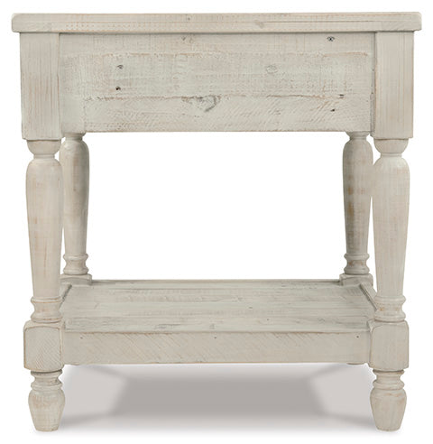 Shawnalore Whitewashed End Table