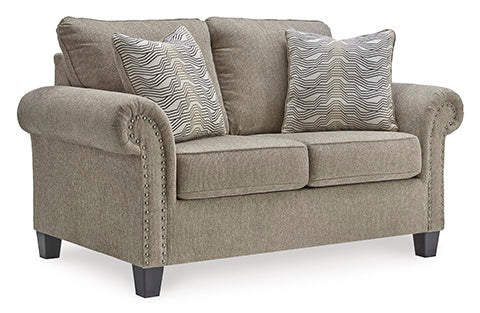 Shewsbury Pewter Loveseat