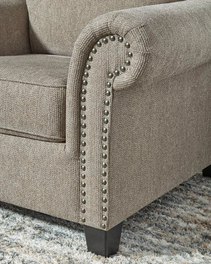 Shewsbury Pewter Sofa and Loveseat Set