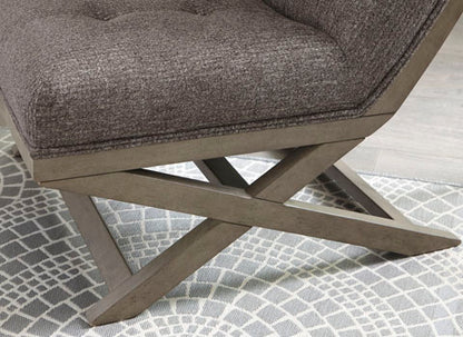 Sidewinder Taupe Accent Chair