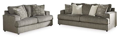 Soletren Ash Sofa and Loveseat Set