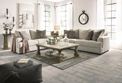 Soletren Stone Sofa and Loveseat Set