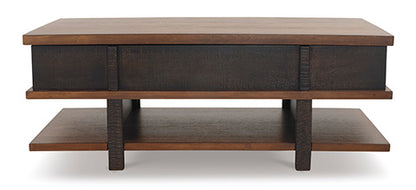 Stanah Two-Tone Coffee Table with Lift Top