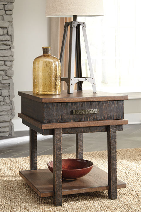 Stanah Two-Tone End Table