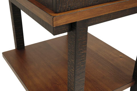 Stanah Two-Tone End Table