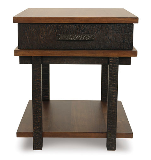 Stanah Two-Tone End Table