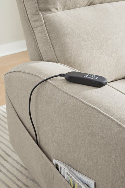 Starganza Smoke Nuvella Power Lift Recliner