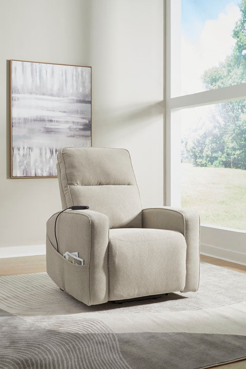 Starganza Smoke Nuvella Power Lift Recliner