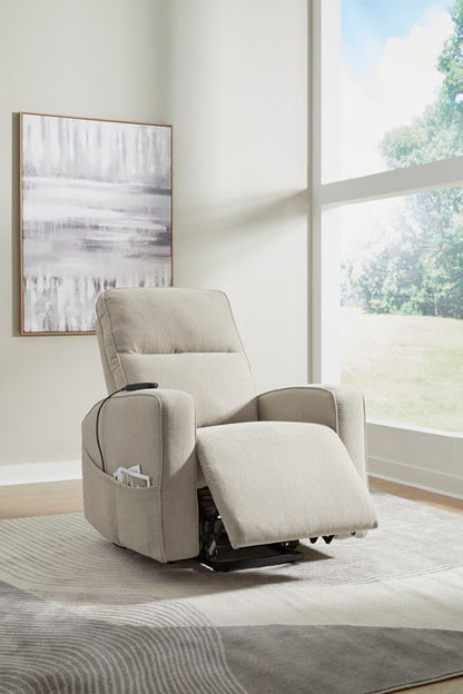 Starganza Smoke Nuvella Power Lift Recliner