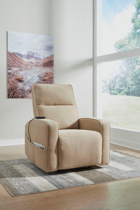 Starganza Taupe Nuvella Power Lift Recliner