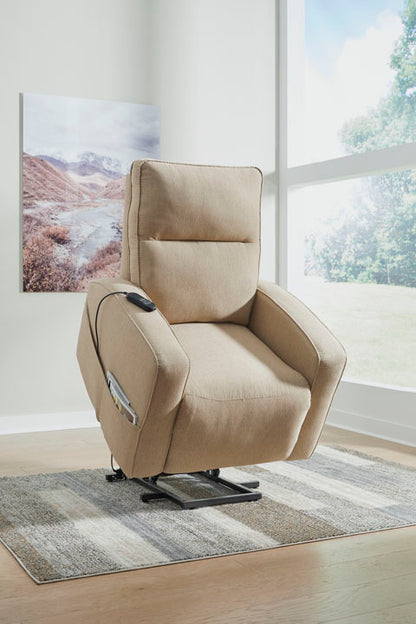 Starganza Taupe Nuvella Power Lift Recliner