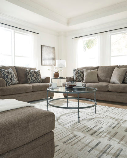 Stonemeade Nutmeg Sofa and Loveseat Set