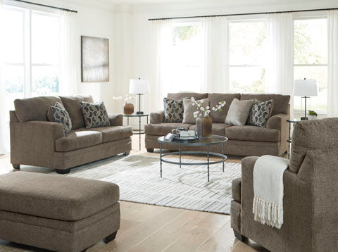 Stonemeade Nutmeg Sofa and Loveseat Set