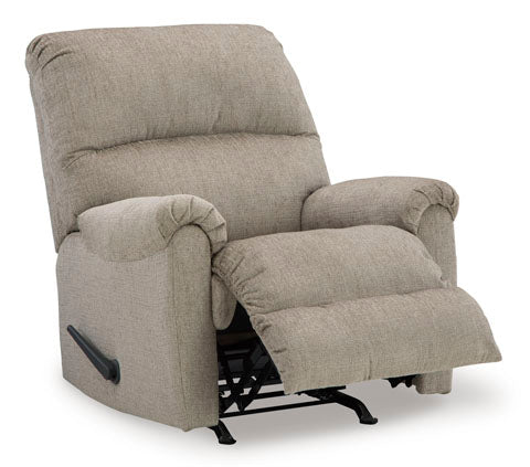 Stonemeade Taupe Rocker Recliner