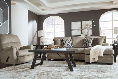 Stonemeade Taupe Sofa Chaise