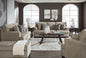Stonemeade Taupe Sofa and Loveseat Set