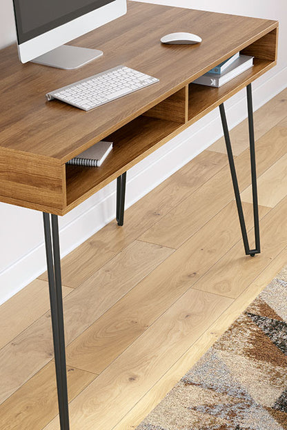 Strumford Brown Home Office Desk