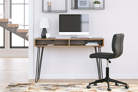 Strumford Brown Home Office Desk