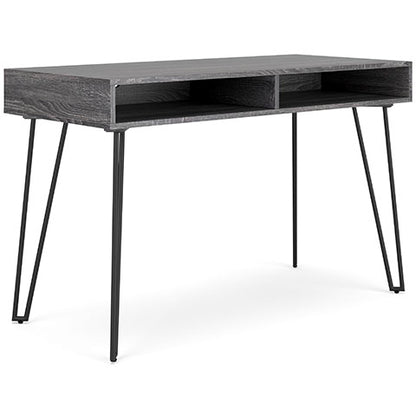 Strumford Charcoal Home Office Desk