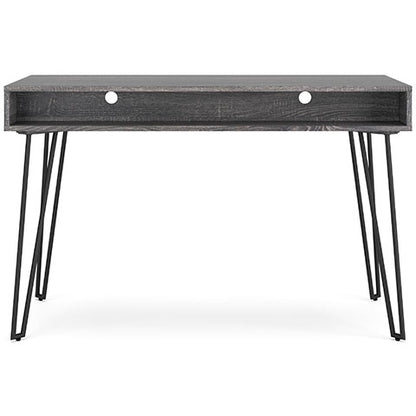 Strumford Charcoal Home Office Desk