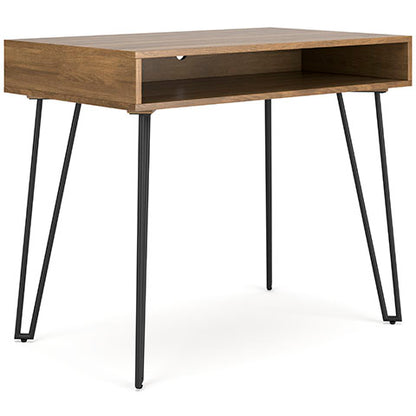 Strumford Brown Small Home Office Desk