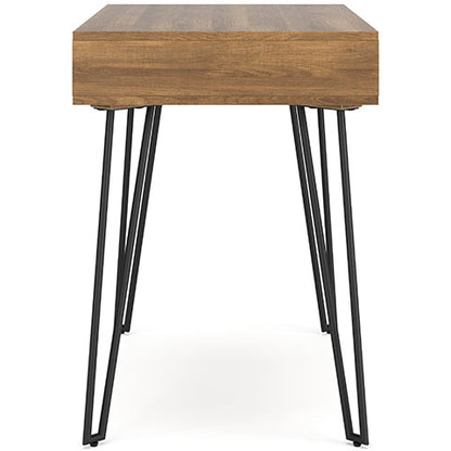 Strumford Brown Small Home Office Desk