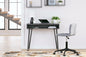 Strumford Charcoal Small Home Office Desk