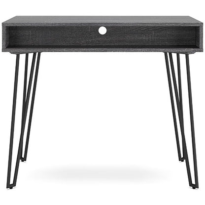 Strumford Charcoal Small Home Office Desk